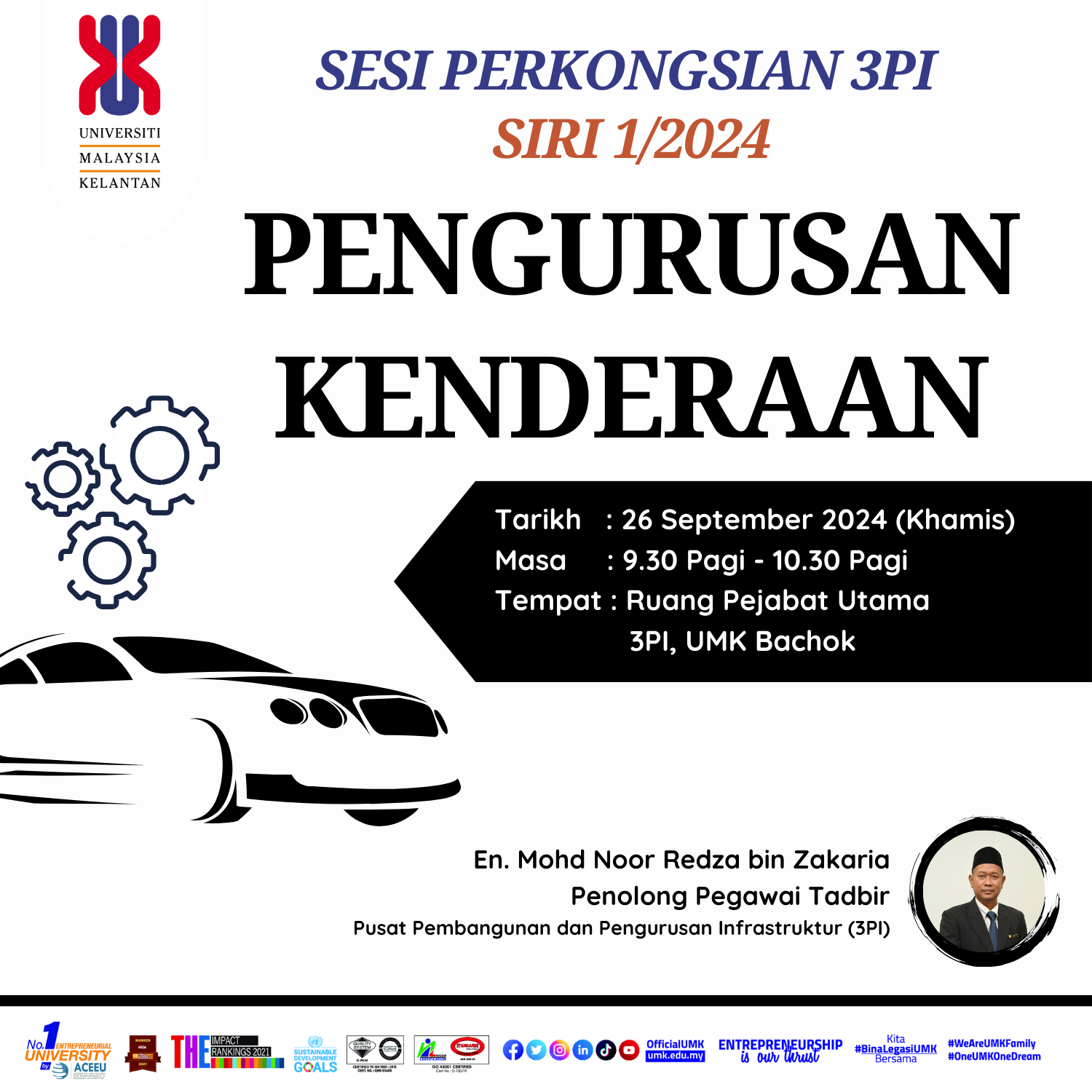 KURSUS PENGURUSAN KENDERAAN SIRI 1 2024 
